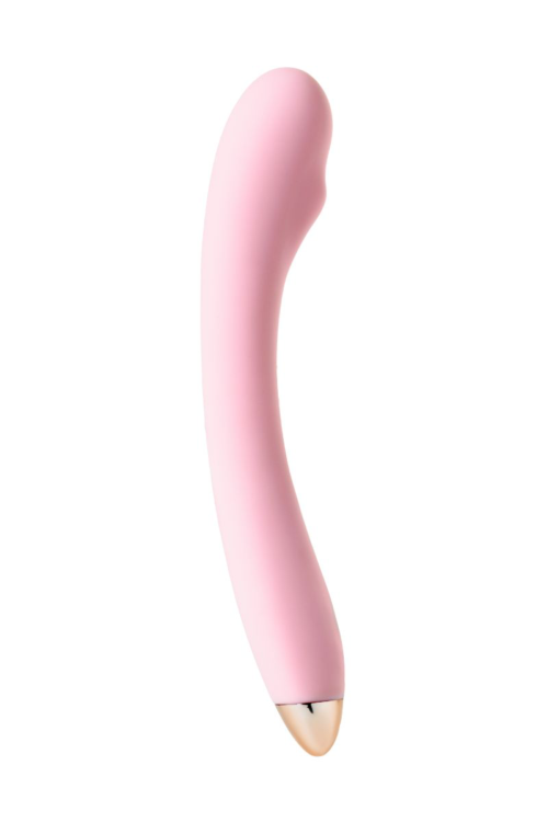 Розовый вибромассажер Eromantica Kristen - 22,5 см. - 3