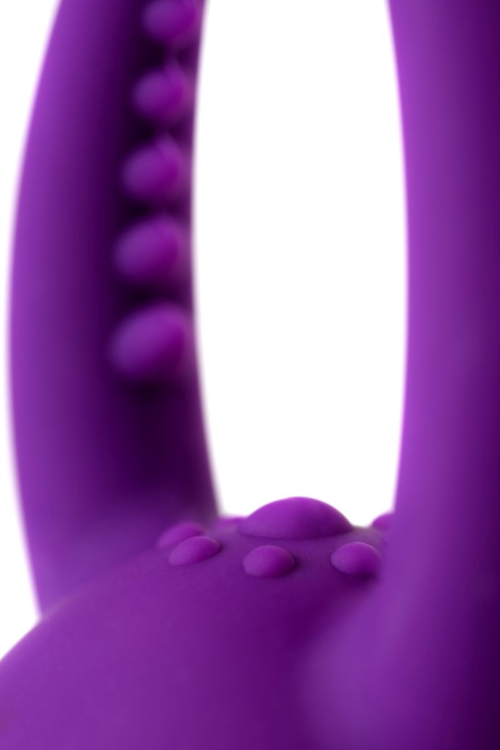Фиолетовый вибромассажер Eromantica Uma - 20 см. - 13