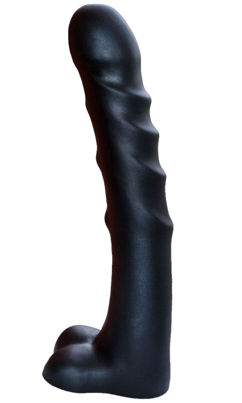 Чёрный фаллоимитатор-гигант PREDATOR - 37 см. - 0
