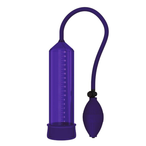 Фиолетовая вакуумная помпа - 25 см. - 0