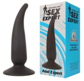 Анальная пробка с тонким кончиком Sex Expert - 11 см. - 1