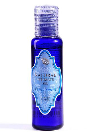 Лубрикант на водной основе Peppermint Natural Intimate Gel - 50 мл. - 0