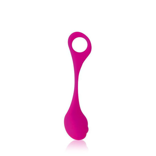 Ярко-розовый вагинальный шарик Cosmo - 0