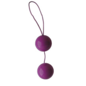Фиолетовые вагинальные шарики Balls - 0