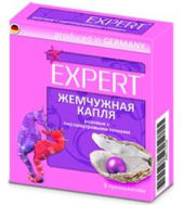 Презервативы Expert Жемчужная капля с точечной текстурой - 3 шт. - 0