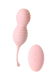 Нежно-розовые вагинальные шарики ZEFYR с пультом ДУ - 3
