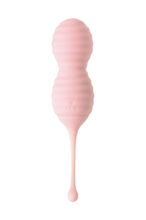Нежно-розовые вагинальные шарики ZEFYR с пультом ДУ - 2