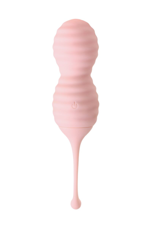 Нежно-розовые вагинальные шарики ZEFYR с пультом ДУ - 1