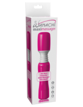 Розовый вибромассажер для тела и эрогенных зон Maxi Wanachi - 1