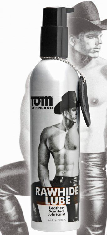 Лубрикант для анального секса с запахом кожи Tom of Finland Rawhide Leather Scented - 236 мл. - 0