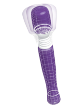Фиолетовый вибромассажер для тела и эрогенных зон Maxi Wanachi - 1