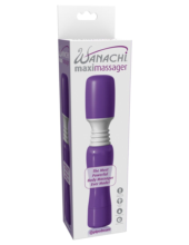 Фиолетовый вибромассажер для тела и эрогенных зон Maxi Wanachi - 2