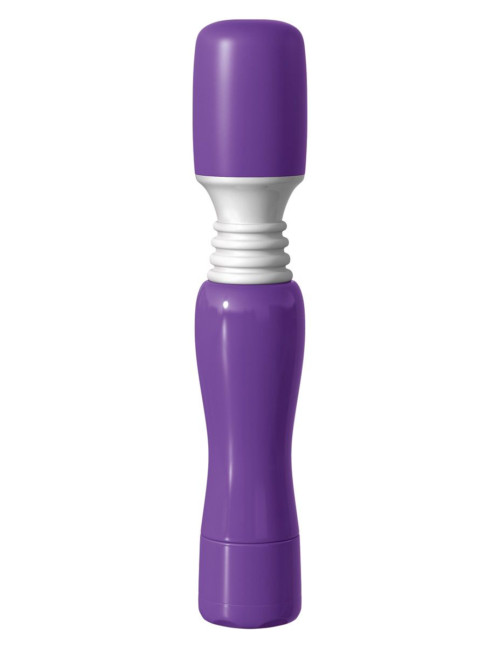 Фиолетовый вибромассажер для тела и эрогенных зон Maxi Wanachi - 0