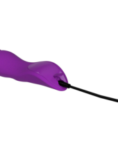 Фиолетовый вибратор-жезл Body Recharger - 3