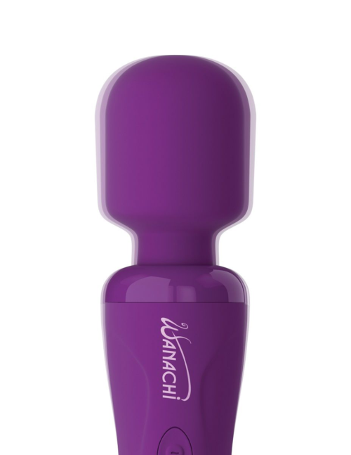 Фиолетовый вибратор-жезл Body Recharger - 4