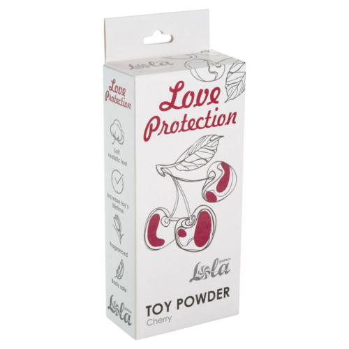 Пудра для игрушек Love Protection с ароматом вишни - 30 гр. - 1
