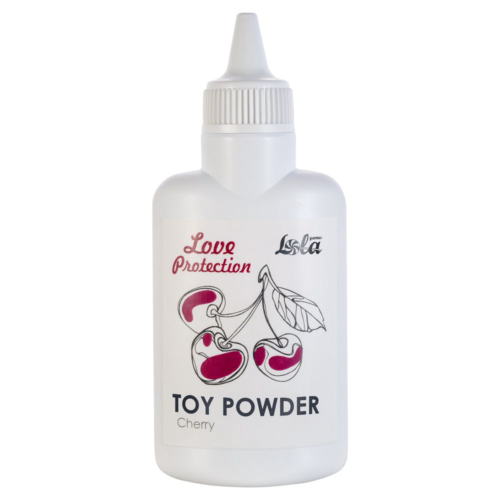 Пудра для игрушек Love Protection с ароматом вишни - 30 гр. - 0