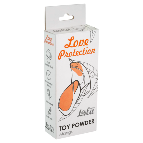 Пудра для игрушек Love Protection с ароматом манго - 15 гр. - 1
