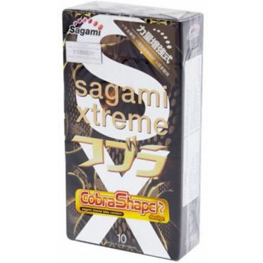 Суженные к основанию презервативы Sagami Xtreme Cobra - 10 шт. - 0