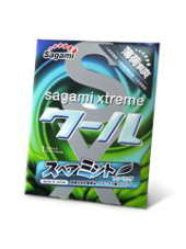 Презерватив Sagami Xtreme Mint с ароматом мяты - 1 шт. - 0