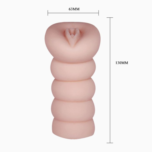 Мастурбатор-вагина 3D с эффектом смазки - 2