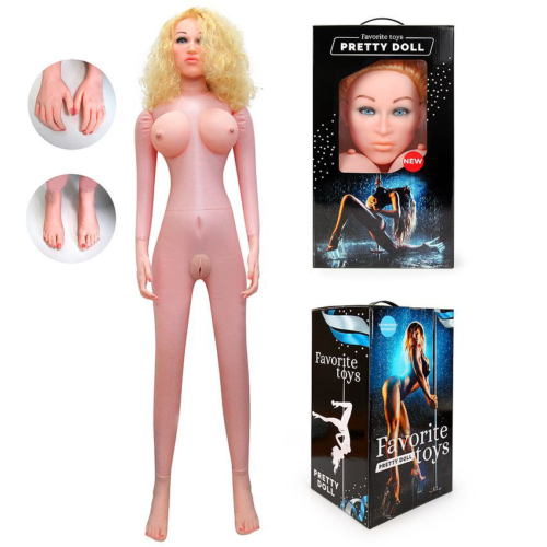 Секс-кукла с вибрацией Анжелика - 1