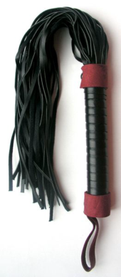 Черно-красная плетка Notabu - 45 см. - 0