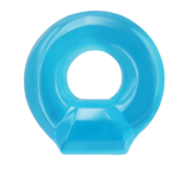 Голубое эрекционное кольцо Drop Ring - 0