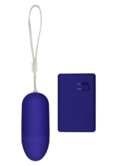 Фиолетовое виброяйцо Funky Remote Egg с дистанционным управлением - 7,5 см. - 1