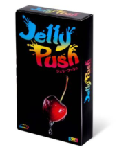 Розовые презервативы Sagami Jelly Push - 5 шт. - 0