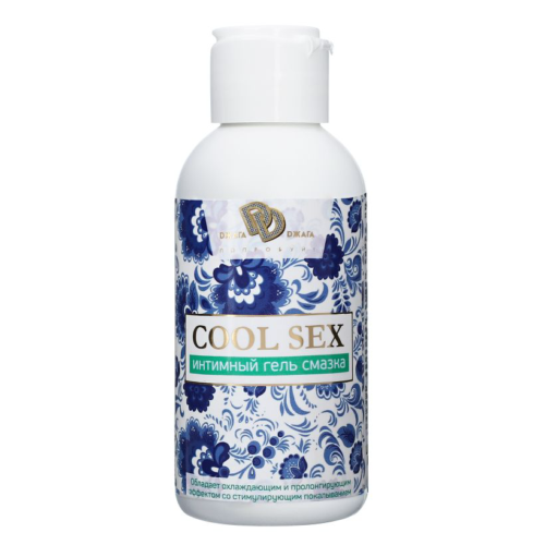 Интимная гель-смазка COOL SEX с легким пролонгирующим эффектом - 100 мл. - 0