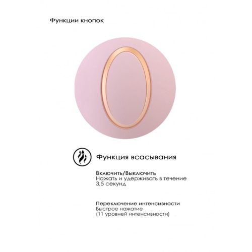 Розовый клиторальный вакуум-волновой массажер Irresistible Seductive - 4