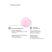 Розовый вакуум-волновой массажер с двойной стимуляцией Irresistible Mythical - 3