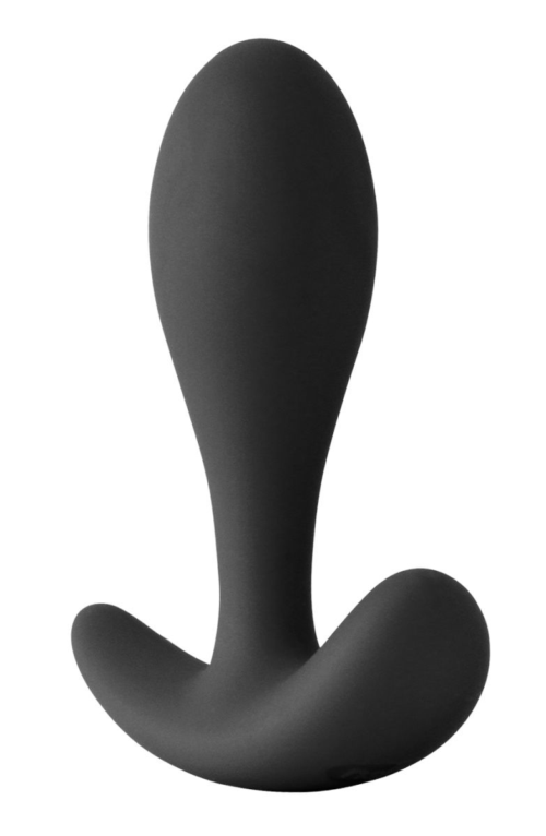 Черная анальная пробка для ношения Pillager I - 10,2 см. - 0