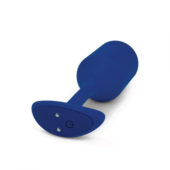 Синяя пробка для ношения с вибрацией Snug Plug 4 - 14 см. - 1