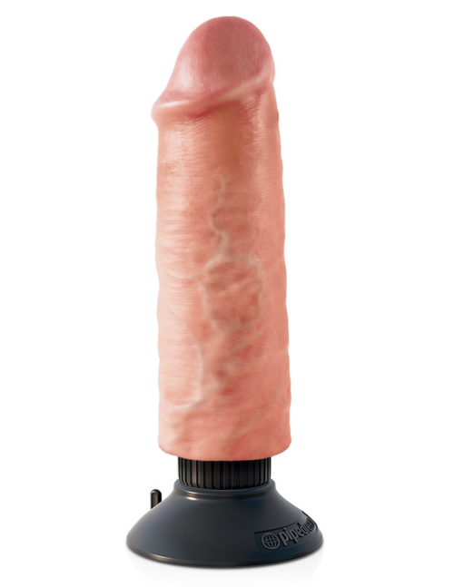 Вибромассажер-реалистик 6 Vibrating Cock - 17,8 см. - 0