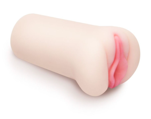 Мастурбатор-вагина с розовыми губками - 0