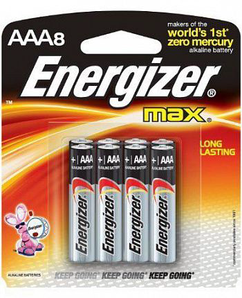 Батарейки Energizer MAX AAA/LR03 1,5V - 8 шт. - 0