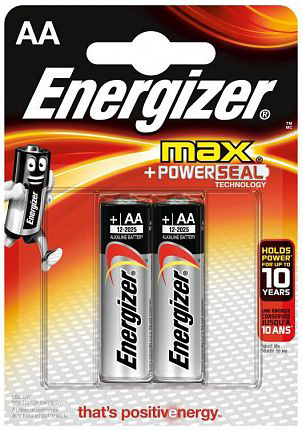 Батарейки Energizer MAX E92/AAA 1,5V - 2 шт. - 0