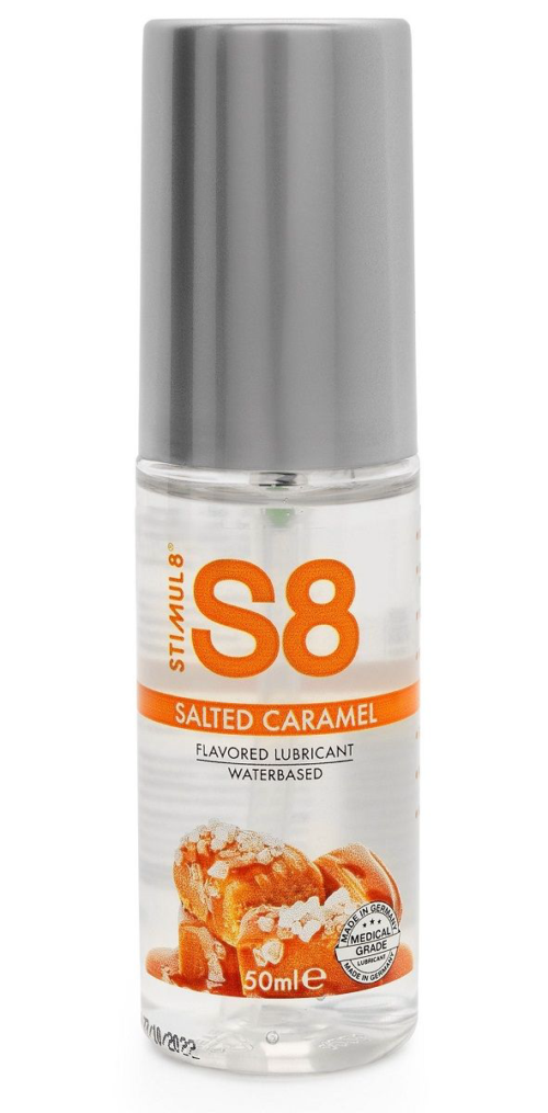 Лубрикант S8 Flavored Lube со вкусом солёной карамели - 50 мл. - 0