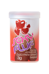 Масло для ванны и массажа SEXY FLUF с фруктовым ароматом - 2 капсулы (3 гр.) - 1
