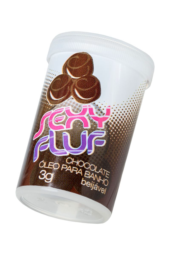 Масло для ванны и массажа SEXY FLUF с ароматом шоколада - 2 капсулы (3 гр.) - 0