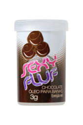 Масло для ванны и массажа SEXY FLUF с ароматом шоколада - 2 капсулы (3 гр.) - 1
