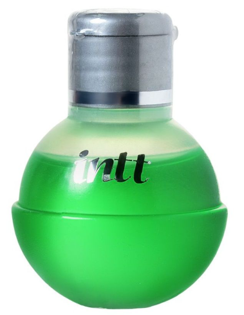 Массажное масло FRUIT SEXY Mint с ароматом мяты и разогревающим эффектом - 40 мл. - 0