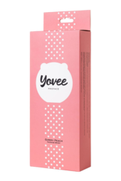 Розовый силиконовый массажер для лица Yovee Gummy Peach - 11