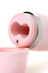 Розовый силиконовый массажер для лица Yovee Gummy Peach - 9