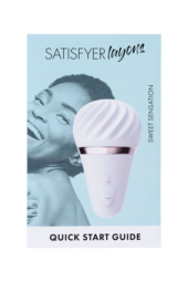 Белый вибромассажер Satisfyer Layons Sweet Sensation - 4