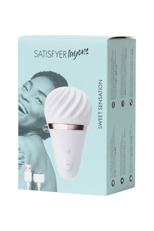 Белый вибромассажер Satisfyer Layons Sweet Sensation - 7