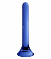 Синий стеклянный стимулятор Tower - 18 см. - 0