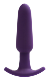 Фиолетовая анальная вибровтулка VeDO Frisky Bunny - 12,8 см. - 0